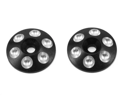 AM Arrowmax Alloy Rear Wing Shims (2) (Black) -RC Mod Shop amx 030102