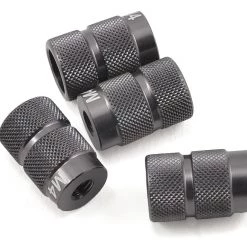 AM Arrowmax 4mm Aluminum 1/10 Set-Up System Wheel Nut (4)