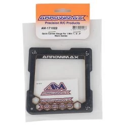 AM Arrowmax Black Golden 1/8 On-Road Quick Camber Gauge -RC Mod Shop amx 171022 1