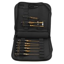 AM Arrowmax Black Golden 1/10 Offroad Tool Set w/Tool Bag (12)