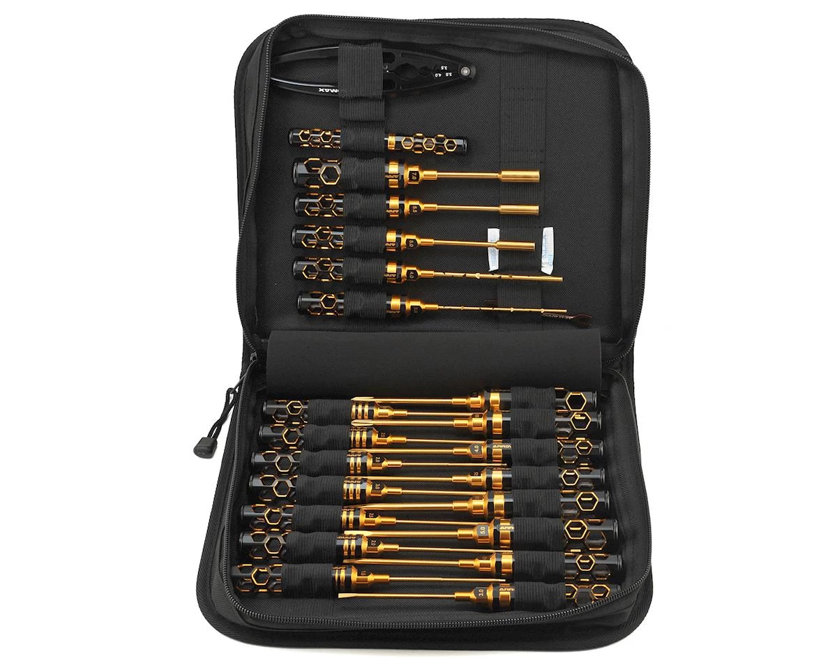 AM Arrowmax Black Golden Tool Set w/Tool Bag (23) 3 AM Arrowmax Black Golden Tool Set w/Tool Bag (23)
