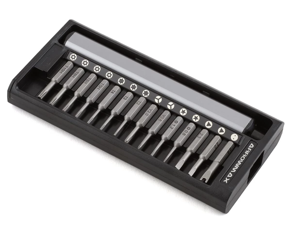 AM Arrowmax SES 28 Piece Mini Electric Screwdriver w/Aluminum Case (Space Grey) 3 AM Arrowmax SES 28 Piece Mini Electric Screwdriver w/Aluminum Case (Space Grey) - Image 2