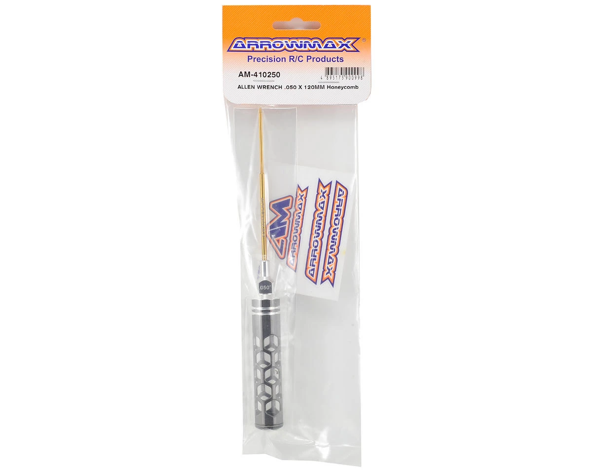AM Arrowmax Honeycomb Hex Wrench (0.05” x 120mm) 4 AM Arrowmax Honeycomb Hex Wrench (0.05” x 120mm) - Image 2