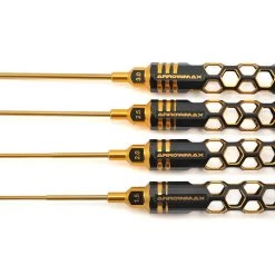 AM Arrowmax Black Golden Metric Allen Wrench Set (1.5, 2.0, 2.5 & 3.0mm)