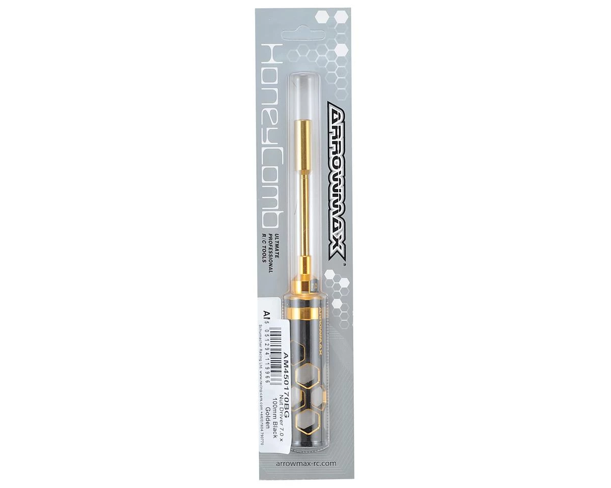 AM Arrowmax Black Golden Metric Nut Driver (7mm) 4 AM Arrowmax Black Golden Metric Nut Driver (7mm) - Image 2
