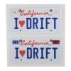 WRAP-UP NEXT REAL 3D U.S. License Plate (2) (I LOVE DRIFT) (11x50mm) -RC Mod Shop wun0001 01