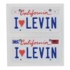 WRAP-UP NEXT REAL 3D U.S. License Plate (2) (I LOVE LEVIN) (11x50mm) -RC Mod Shop wun0001 02