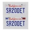 WRAP-UP NEXT REAL 3D U.S. License Plate (2) (SR20DET) (11x50mm) -RC Mod Shop wun0001 10