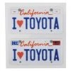 WRAP-UP NEXT REAL 3D U.S. License Plate (2) (I LOVE TOYOTA) (11x50mm) -RC Mod Shop wun0001 11