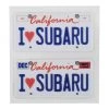 WRAP-UP NEXT REAL 3D U.S. License Plate (2) (I LOVE SUBARU) (11x50mm) -RC Mod Shop wun0001 15