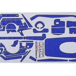 WRAP-UP NEXT REAL 3D "Crocodile" Premium Transmitter Skin (Navy) (Sanwa MT4)