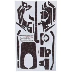 WRAP-UP NEXT REAL 3D "Carbon" Premium Transmitter Skin (Monogram) (Sanwa MT4)