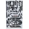 WRAP-UP NEXT REAL 3D "Python" Premium Transmitter Skin (Monotone) (Sanwa M12) -RC Mod Shop wun0002 59