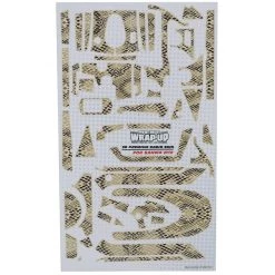 WRAP-UP NEXT REAL 3D "Python" Premium Transmitter Skin (Ivory) (Sanwa M12)