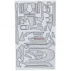 WRAP-UP NEXT REAL 3D "Crocodile" Premium Transmitter Skin (White) (Sanwa M12) -RC Mod Shop wun0002 67