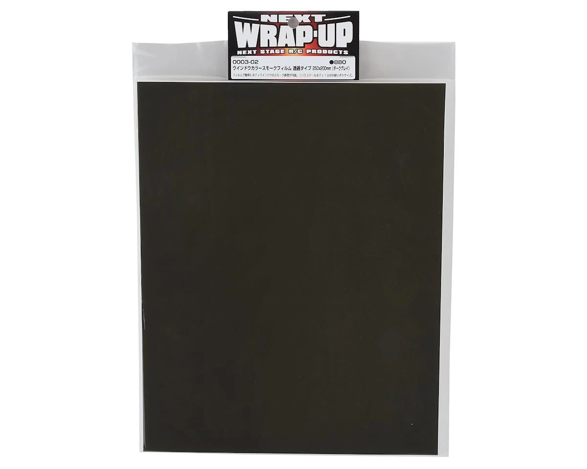 WRAP-UP NEXT Window Tint Film (Dark Gray) (250x200mm) 4 WRAP-UP NEXT Window Tint Film (Dark Gray) (250x200mm) - Image 2
