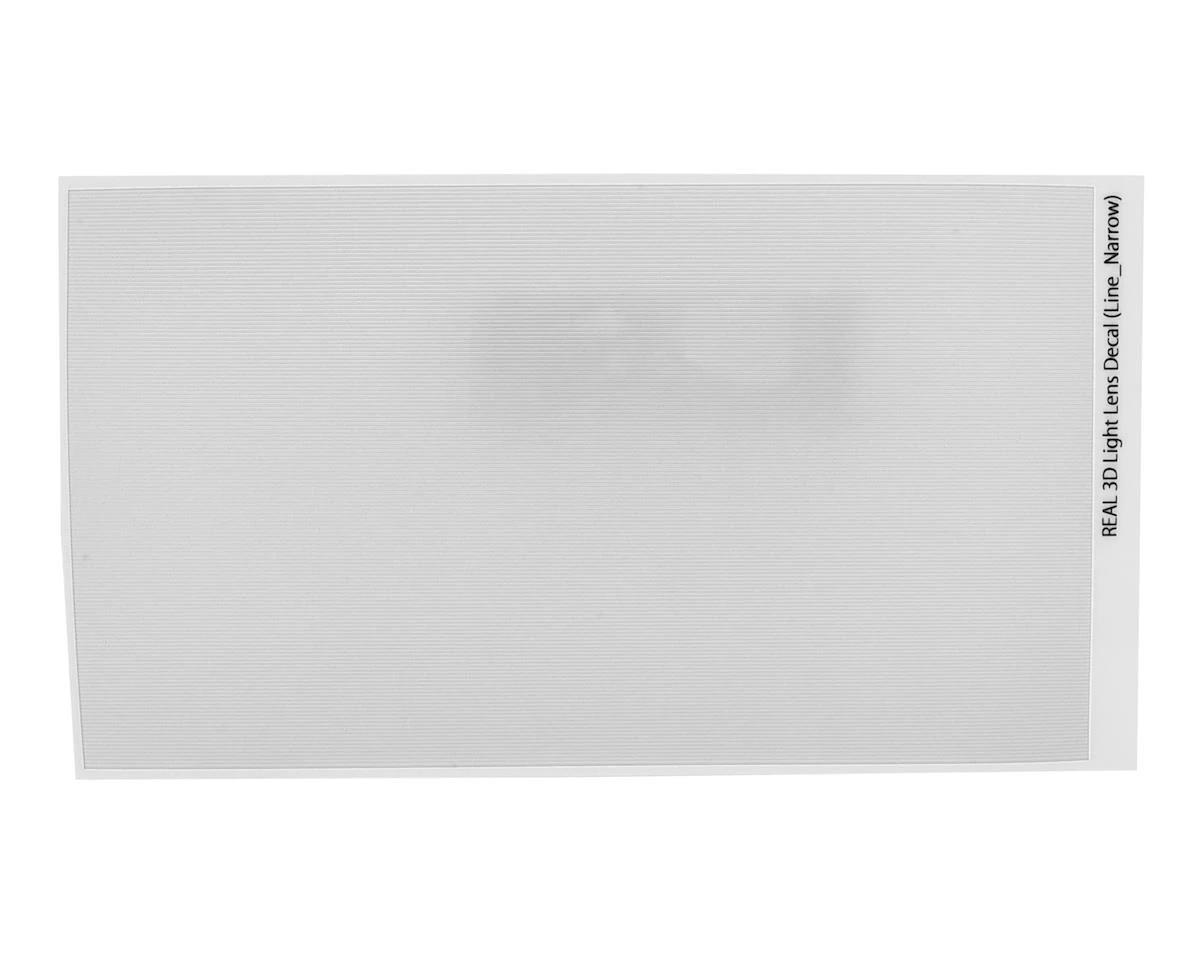 WRAP-UP NEXT REAL 3D Light Lens Decal (Clear) (Line-Narrow) (130x75mm) 3 WRAP-UP NEXT REAL 3D Light Lens Decal (Clear) (Line-Narrow) (130x75mm)