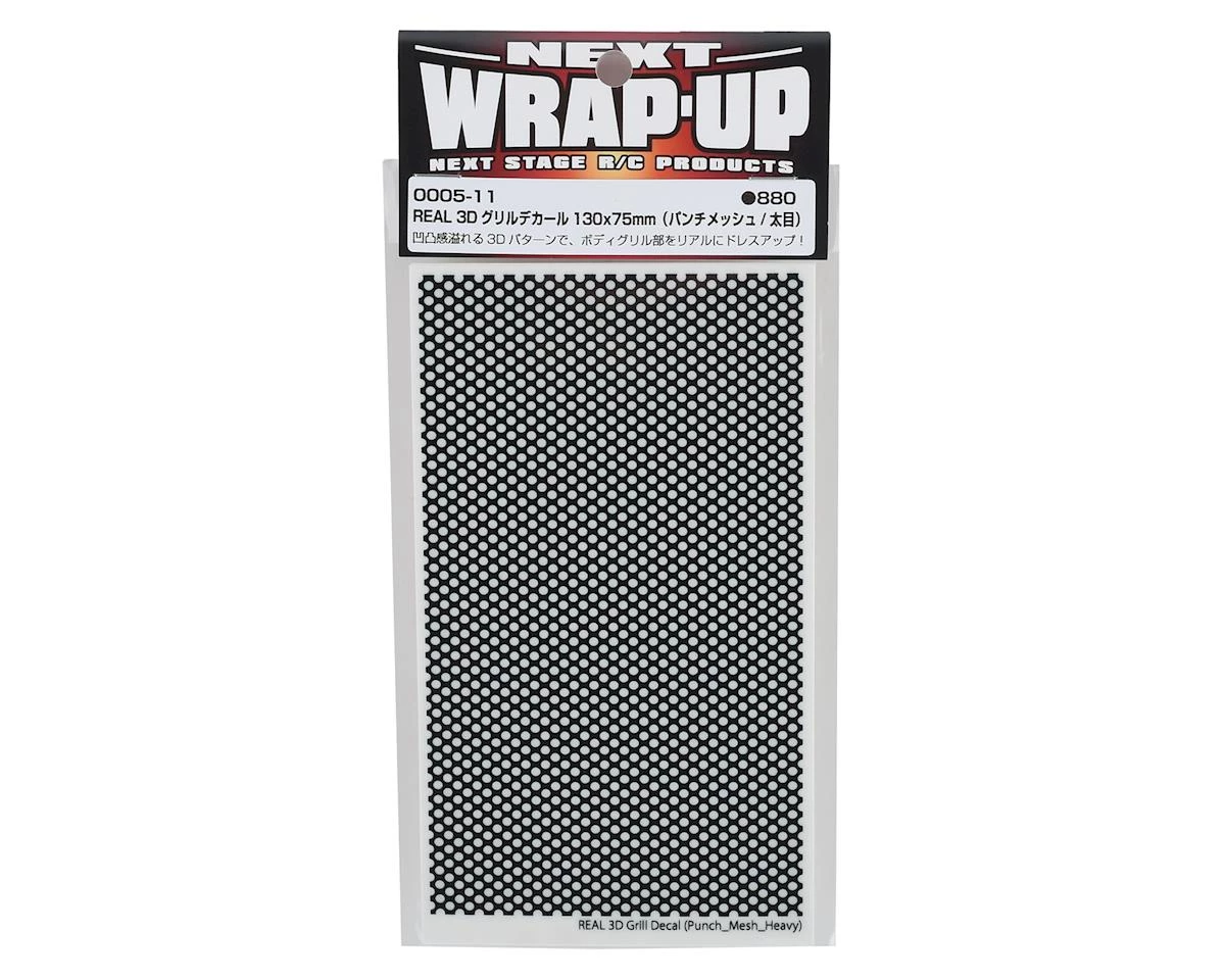 WRAP-UP NEXT REAL 3D Grille Decal (Punch-Mesh-Thick) (130x75mm) 4 WRAP-UP NEXT REAL 3D Grille Decal (Punch-Mesh-Thick) (130x75mm) - Image 2