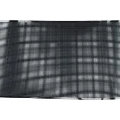 WRAP-UP NEXT REAL 3D Grille Decal (Silver) (Grid-Mesh-Thin) (130x75mm)
