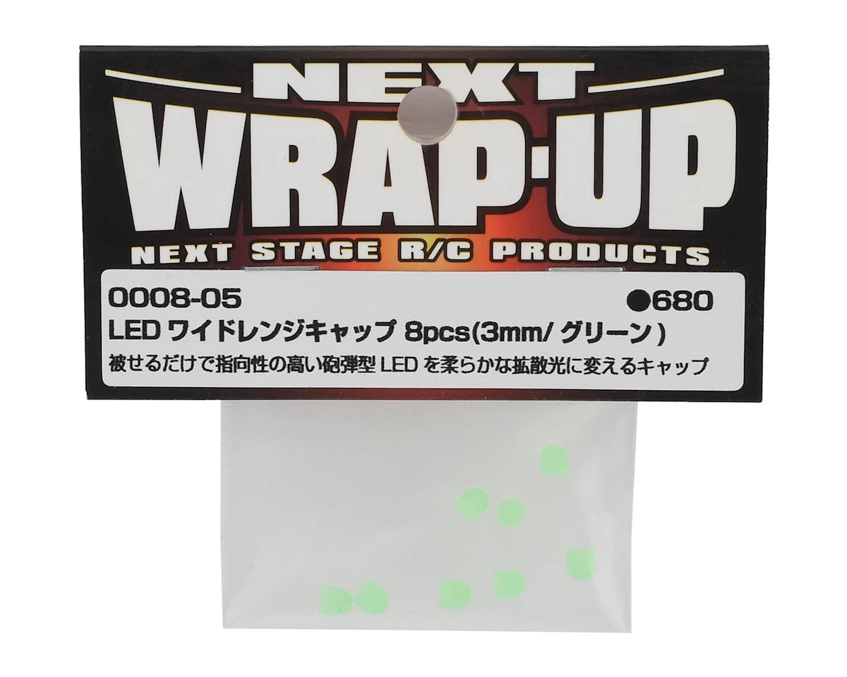 WRAP-UP NEXT LED Wide Range Cap (Green) (8) (3mm) 4 WRAP-UP NEXT LED Wide Range Cap (Green) (8) (3mm) - Image 2