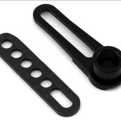 WRAP-UP NEXT Aluminum Long Adjustable Servo Horn (Black) (23T-Sanwa/KO)